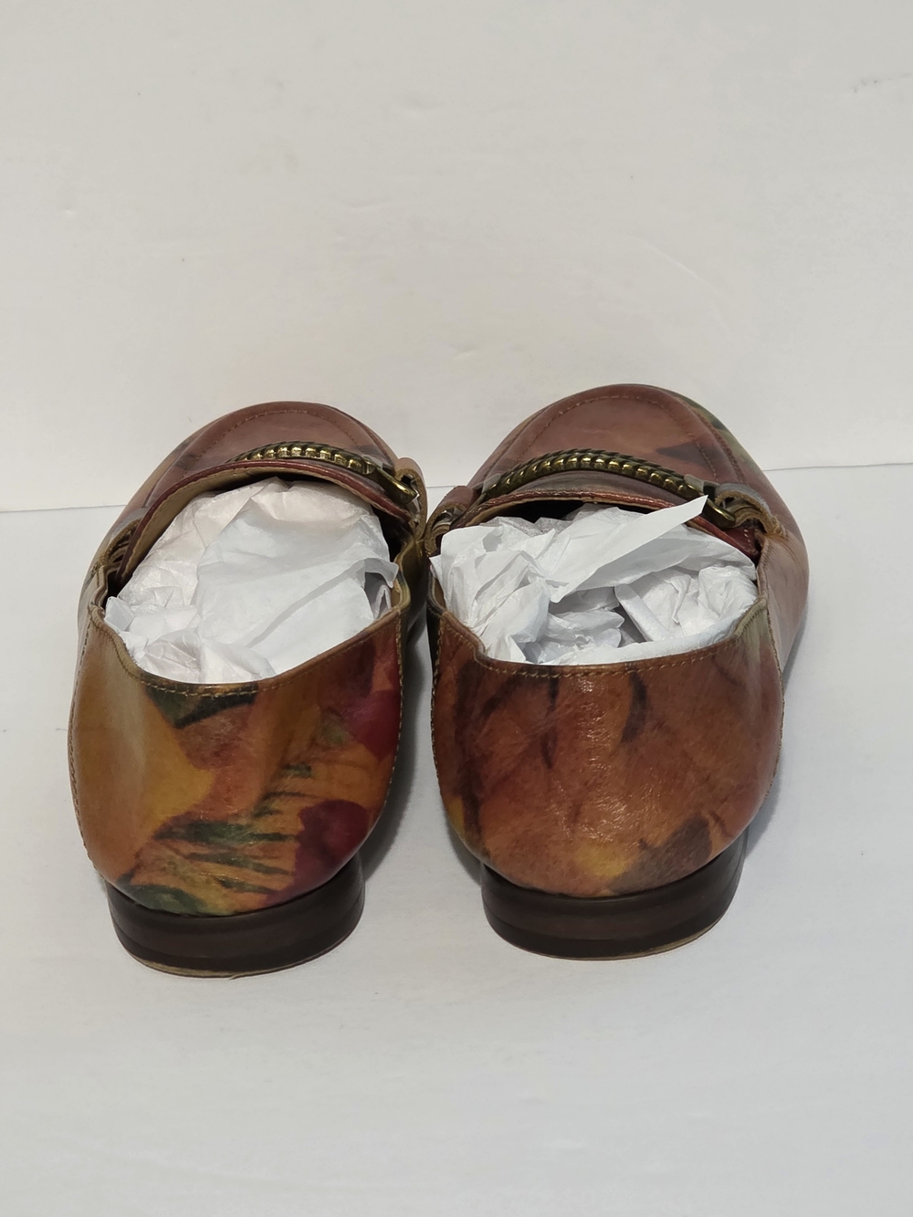 Patricia Nash Multicolor Leather Moccasin Loafers - Picture 6 of 9